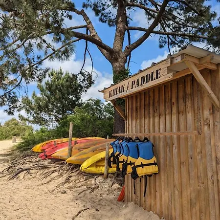 Chalet En Bord D'eau - Mobil-home Climatisé - Cap Ferret