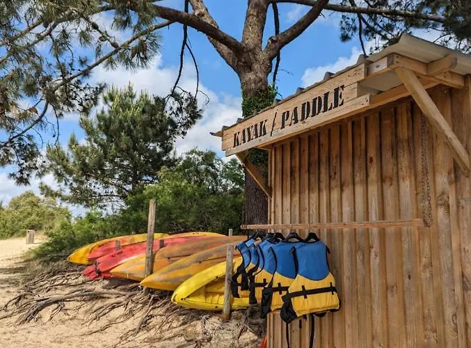 Σαλέ En Bord D'eau - Mobil-home Climatise - Cap Ferret