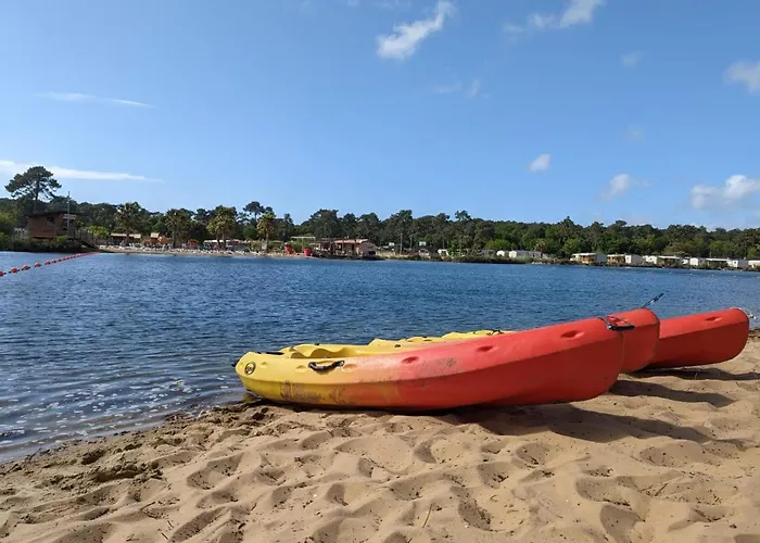 En Bord D'eau - Mobil-home Climatisé - Cap Ferret Chalet